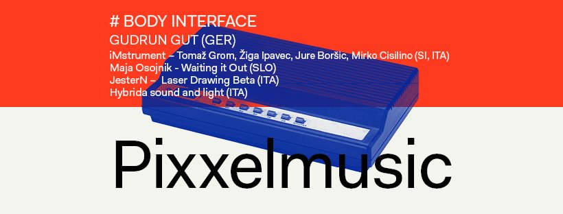 Pixxelmusic 2019 #Body interface music w/Gudrun Gut, iMstruments