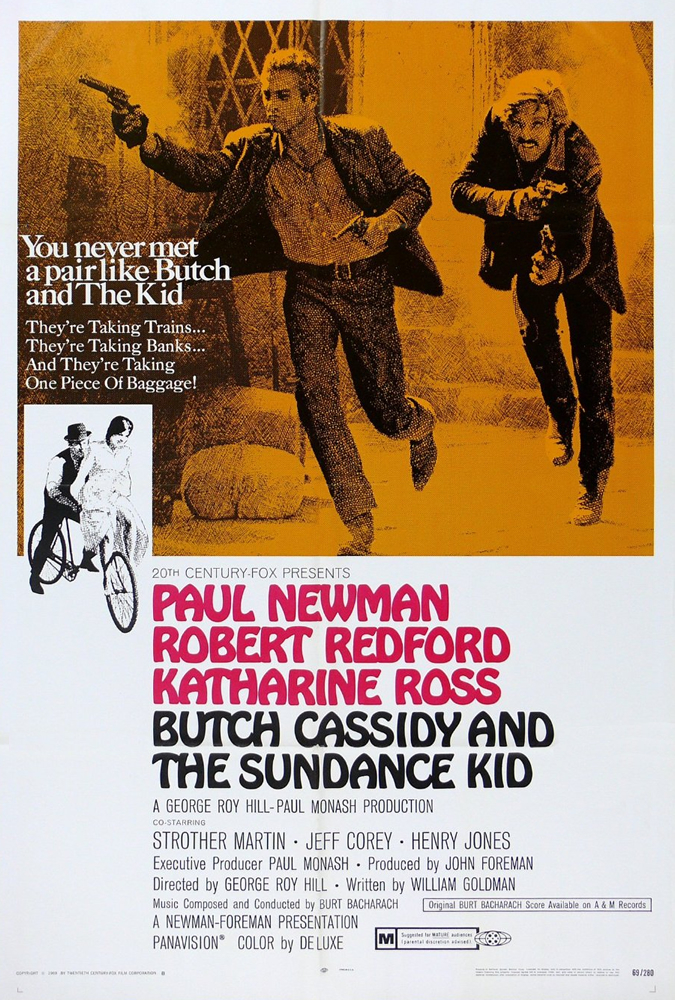 Filmska druženja: Butch Cassidy and the Sundance Kid (George Roy Hill, 110 min, 1969)